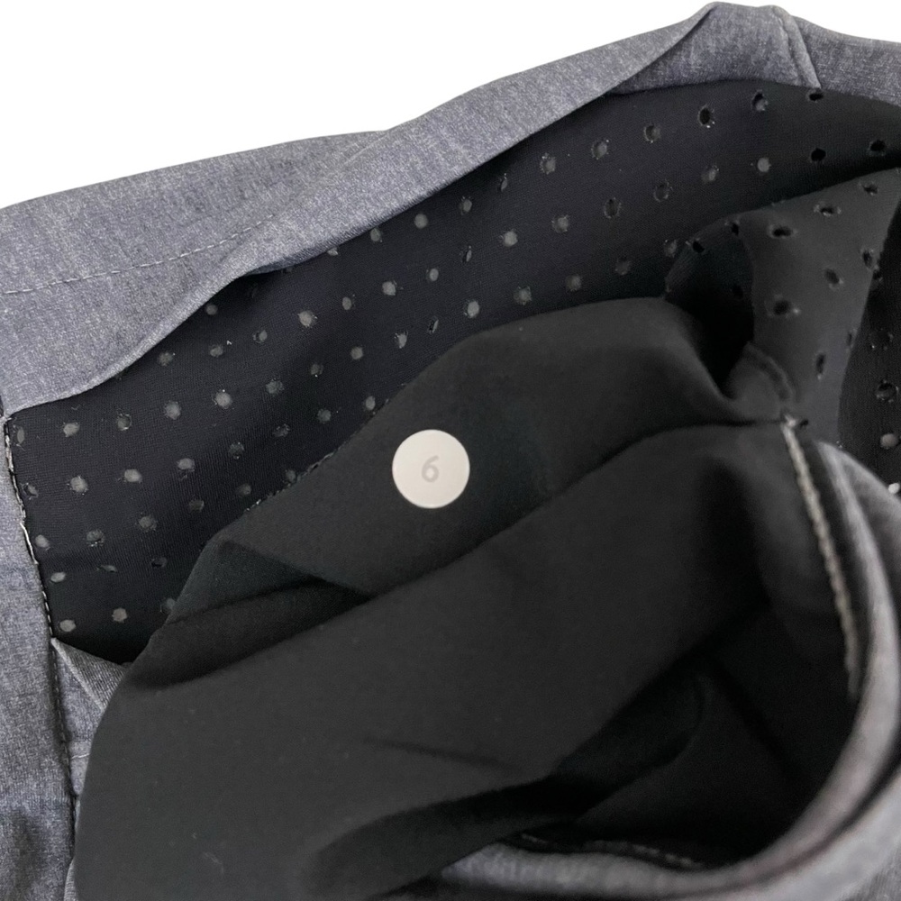 lululemon &go‎ On The Go Short Heather Greyt Deep Coal - Picture 8 of 12